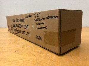 lot 432 image: New in Box 7 x 7 Coleman MARLBORO Adventure Tent