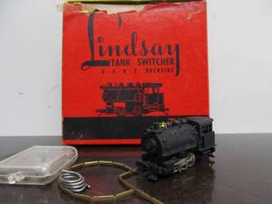 lot 66 image: NOS Vintage TT Tiny Tim Locomotive Model Train Engine