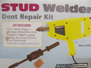 lot 69 image: NEW IN BOX Chicago Electric Stud Welder for Dent Repair