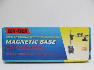 lot 78 image: 2 New in Box Magnetic Bases for Precision Work