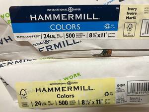 Pastel Copy Paper