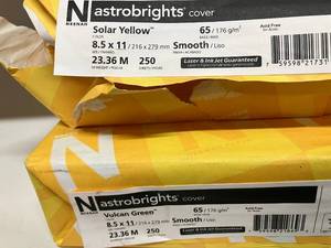Astrobrights Cover Stock Paper