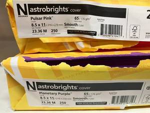Astrobrights Cover Stock Paper