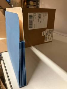 Blue File Pockets