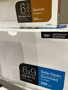 Staples Envelopes