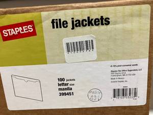 File Jackets