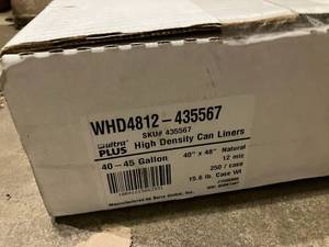 40-45 Gallon Can Liners