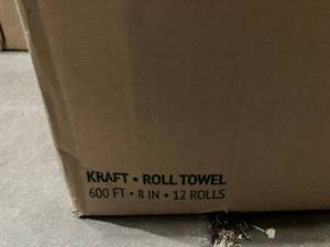Brown Hard Roll Paper Towels