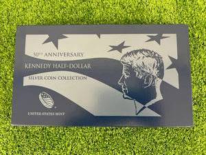 50th Anniversary Kennedy Half-Dollar Silver Coin Collection
