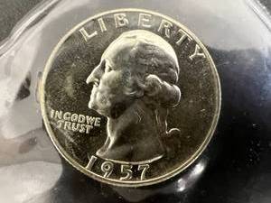 1957 Proof Washington Quarter