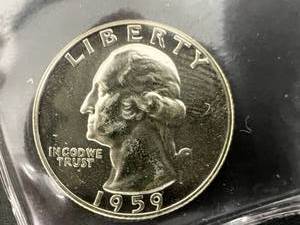 1959 Proof Washington Quarter