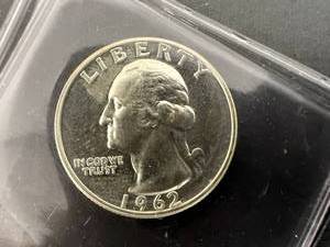1962 Proof Washington Quarter