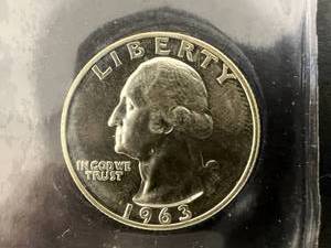 1963 Proof Washington Quarter
