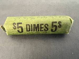 Full Roll (40) Silver Roosevelt Dimes