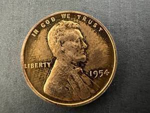 1954 Lincoln Cent
