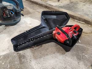 lot 26 image: Homelite Gas Chain Saw with Case
