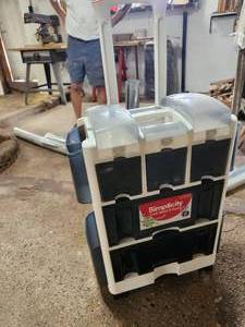 lot 30 image: Simplicity Rolling Craft Organizer