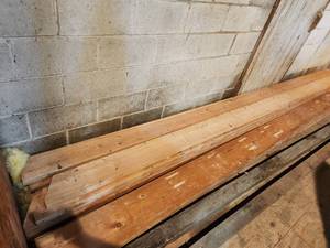 lot 32 image: Lot of (9) Pine Boards 2x8x14