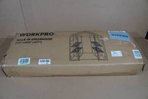 lot 34 image: Workpro Walk-In Greenhouse 56Lx56Wx77H