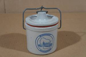 lot 60 image: Wisconsin Homestead ButterCheese Crock