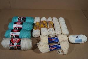 lot 75 image: 12 Yarn Skeins