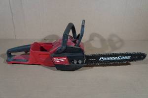 lot 117 image: Milwaukee Fuel M18 Cordless Chainsaw