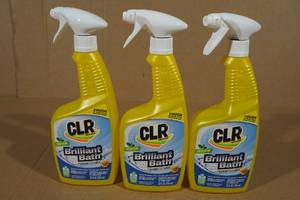 lot 144 image: 3 CLR Brilliant Bath Foaming Cleaner