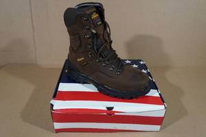 lot 149 image: Thorogood 8 Tobacco American Heritage Series Plain Toe Work Boots -Size 12