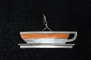 lot 158 image: Sterling Silver Coffee Cup Pin - Monaco Designs