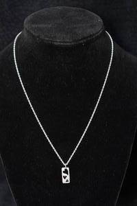 lot 175 image: Heart Pendant with Sterling Silver Necklace