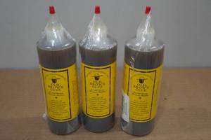 lot 261 image: 3 20oz Bottles Antique Refinishers Inc Old Brown Glue