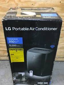 lot 96 image: LG 8,000 BTU Smart Wi-Fi Portable Air Conditioner Model # LP0821GSSM