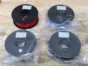 lot 133 image: Lot of 4 - spools of 3D printer Filament