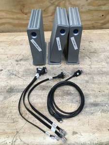 lot 134 image: Lot of 3 - Lacie External Hard Drive