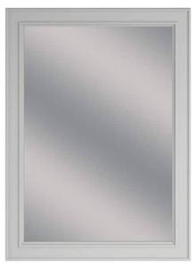 lot 152 image: allen  roth Wrightsville 22-in x 30-in Framed Bathroom Vanity Mirror (Light Gray)