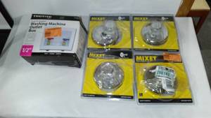 lot 111 image: Washing Machine Outlet Box and More.