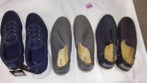 lot 120 image: Athletic Works Memory Foam and Casual Leather Shoes (2).