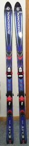 lot 36 image: Rossignol 10-4L Cut Downhill Skis.