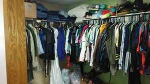 lot 97 image: Entire Room Of Clothing  See Pics.
