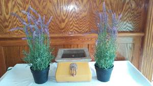 lot 144 image: Ceramic Planter And More.