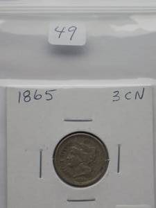 1865 3 Cent