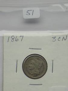 1867 3 Cent