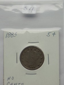 1883  V-NICKEL