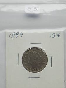 1884 V-NICKEL