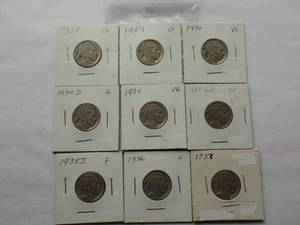 1928,1929,1930,1934d,1934,1935,1935-S,1936,1937 Buffalo