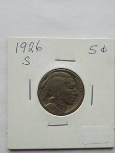 Buffalo Nickel 1926-S