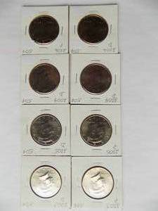 Kennedy Half Dollar  2003-P, 2003-D, 2005-P, 2005-D, 2004-P, 2004-D,2006-D, 2006-P