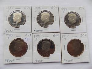 1986-S, 1987-S, 1988-S Kennedy