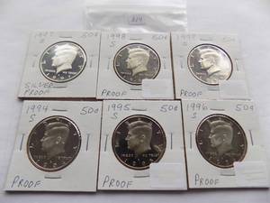 1995-S, 1996-S, 1997-S, Kennedy