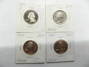 1962, 1970-S, 1 Washington Qtr